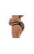 Calcinha de biquini embutida strappy lurex Calcinha Triangulo Radiante