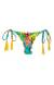 Calcinha micro empina bumbum tropical Calcinha Tropical Blue Frufru Fio
