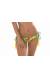 Calcinha micro empina bumbum tropical Calcinha Tropical Blue Frufru Fio