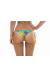 Calcinha micro empina bumbum tropical Calcinha Tropical Blue Frufru Fio