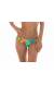 Calcinha inteira frufru tropical azul Calcinha Tropical Blue Ombro A Ombro
