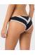 Calcinha listra preta e branca - Bottom Miracle Sport Black