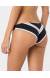 Calcinha listra preta e branca - Bottom Miracle Sport Black