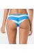 Calcinha listrada reta azul - Bottom Miracle Sport Blue