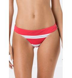 Calcinha listrada reta - Bottom Miracle Sport Red