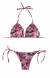Biqu�ni estampa rosa Mini Savannah Elefante