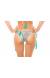 Parte de baixo empina bumbum com pompom Calcinha fractal frufru