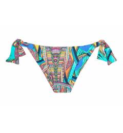 Estampa azul Calcinha Fractal Sun