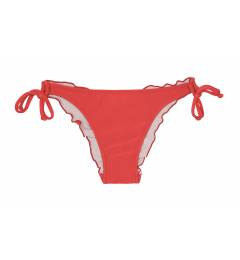 Parte de baixo biquini vermelho Calcinha Tiras Costas Red