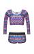 Conjunto Shorts e top manga longa Phi Surf