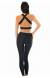 Cala legging fitness shine black Leg Duna Black