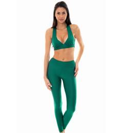 Cala legging fitness shine green Leg Duna Green