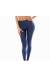 Calca fitness shine azul Leg Duna Marinho