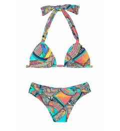 Biqu�ni frente unica Fractal Marina