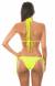 Biqu�ni amarelo citrico Franja Acid
