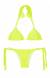 Biqu�ni amarelo citrico Franja Acid