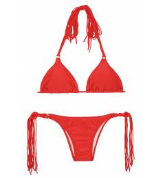 Biquni vermelho Franja Red