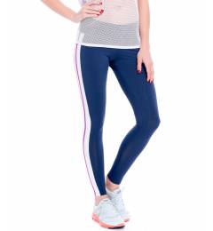 Calça azul Fitness Fuseau Marinade