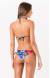 Bikini triangulo cortininha estampado Ligia