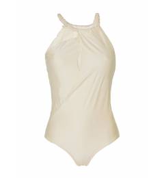 Mai� off white Cordas Couro