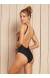 Body floral decote costas Body Life Style