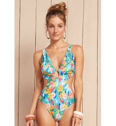 Trikini recorte floral Maio Resort