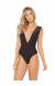 Body preto com top Palacio Preto