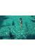 Body recorte fundo do mar Maio Tule Sharks