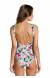 Body floral decote costas - Body Florzinhos