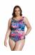 Body estampa localizada multicolorido - Body Folcl�rica Plus