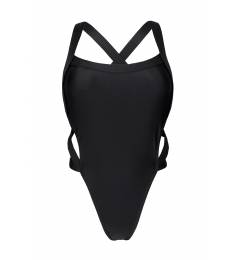 Body tiras black Preto Infinity