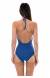 Body sea decote Denim Decote Profundo