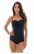 Maio torcido shine black Duna Black One Piece