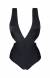 Body recorte shine black Duna Black Triquini