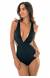 Body recorte shine black Duna Black Triquini