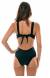Body recorte shine black Duna Black Triquini