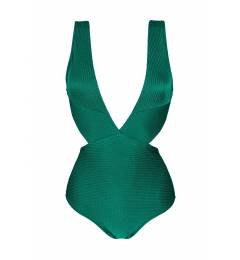 Body recorte shine green Duna Green Triquini