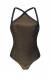 Body triangulo lurex High Neck Radiante