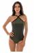 Body triangulo lurex High Neck Radiante
