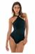 Body triangulo black Preto High Neck