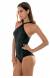 Body triangulo black Preto High Neck