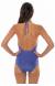 Body decote lurex day Radiante Azul Decote Profundo
