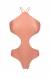 Boby Decote Lateral Rose Body Decote