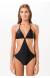 Trikini engana mamae preto liso Lille