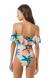 Body babado estampado - Maillot Babado Ombro