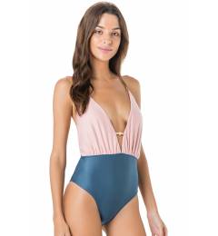 Maio duo rosa e azul - Unica Bicolor