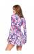 Vestido manga longa floralzinho Sino