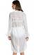 Vestido manga longa Renda Of White