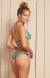 Biqu�ni estampa colorida transpassado Orfeu