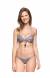 Biquini push up estampado com pingente Ilhas Bahamas